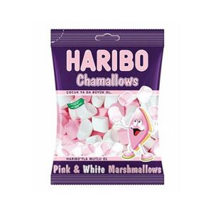 CHAMALLOWS HARIBO pink & white 150G